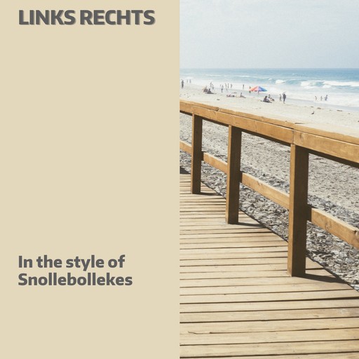Links Rechts – Snollebollekes (album cover, karaoke on Singa)