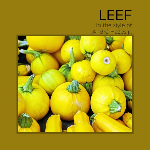 Leef – André Hazes jr. (album cover, karaoke on Singa)