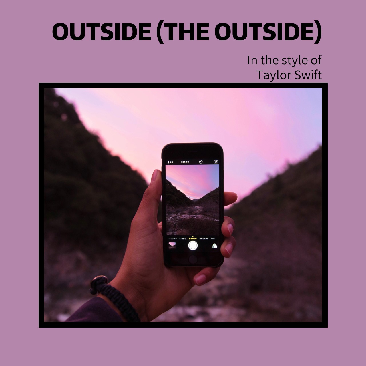 Taylor Swift Outside (The Outside) Karaoke Singa