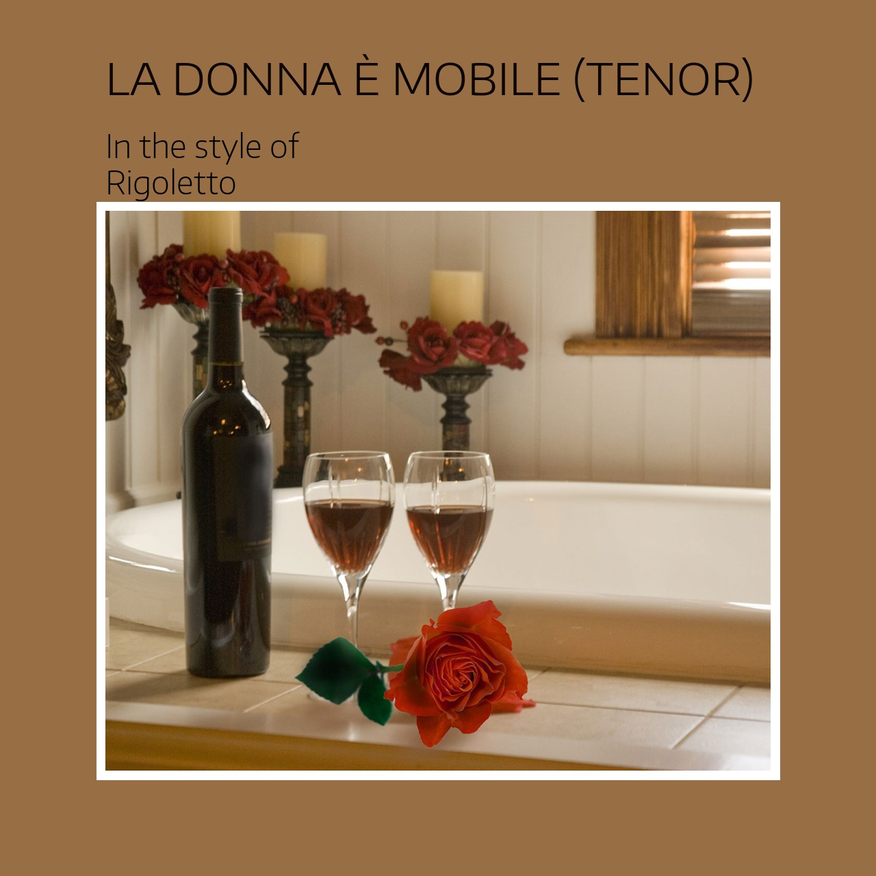 La donna è mobile (Tenor) karaoke cover
