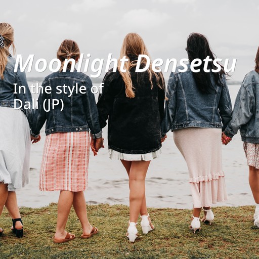 Moonlight Densetsu – Dali (album cover, karaoke on Singa)