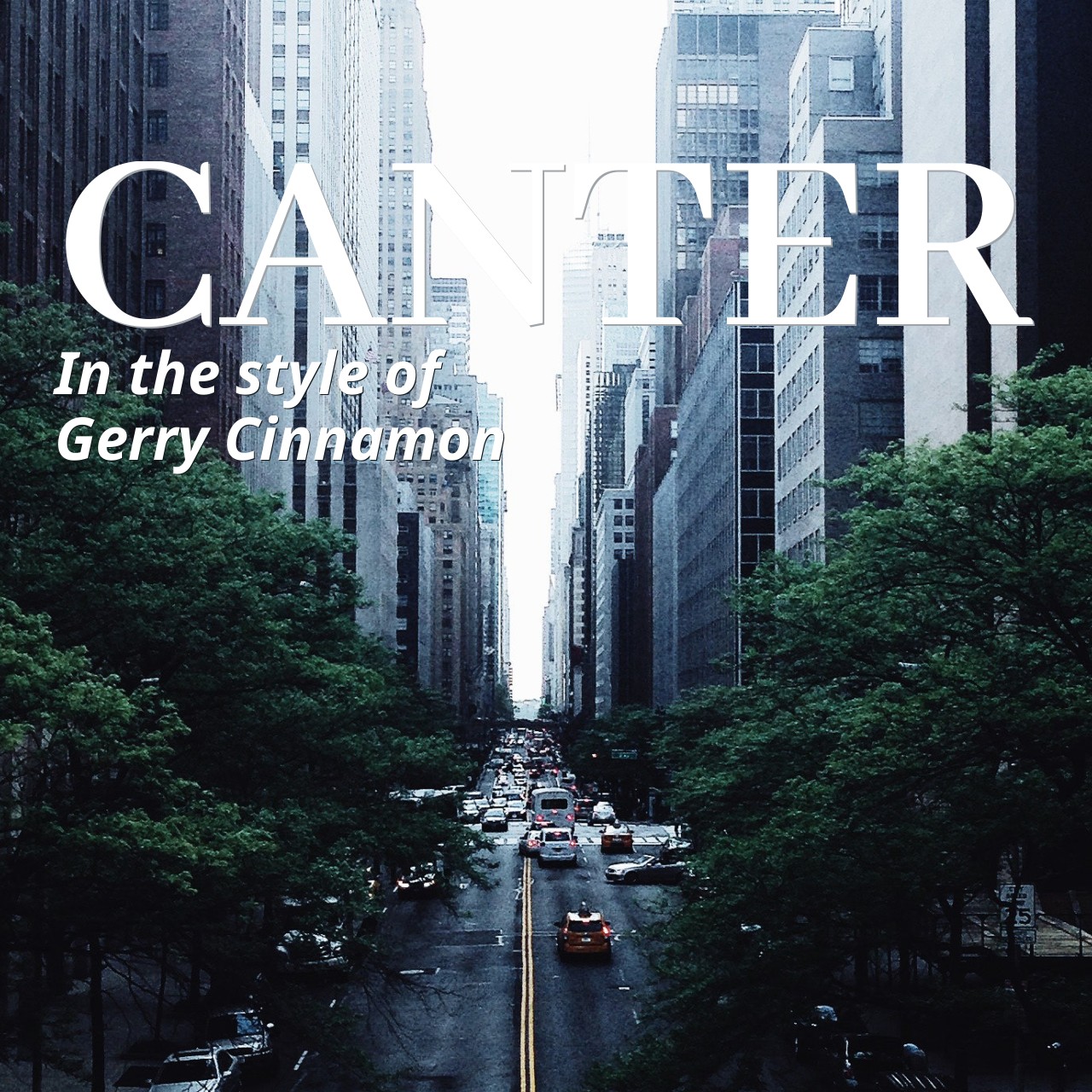 Canter – Gerry Cinnamon (album cover, karaoke on Singa)