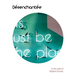 Désenchantée – Mylène Farmer (album cover, karaoke on Singa)