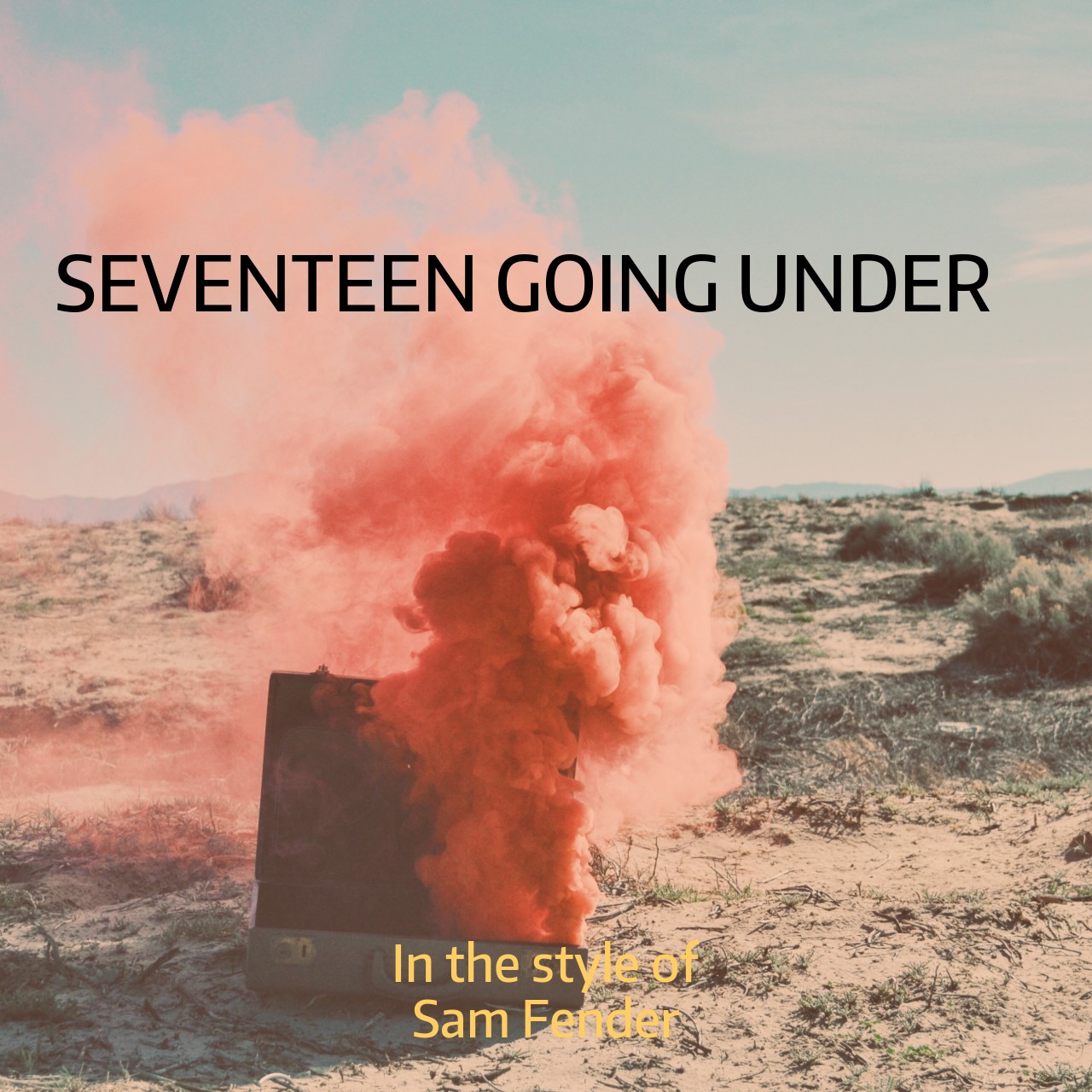 Seventeen Going Under – Sam Fender (album cover, karaoke on Singa)