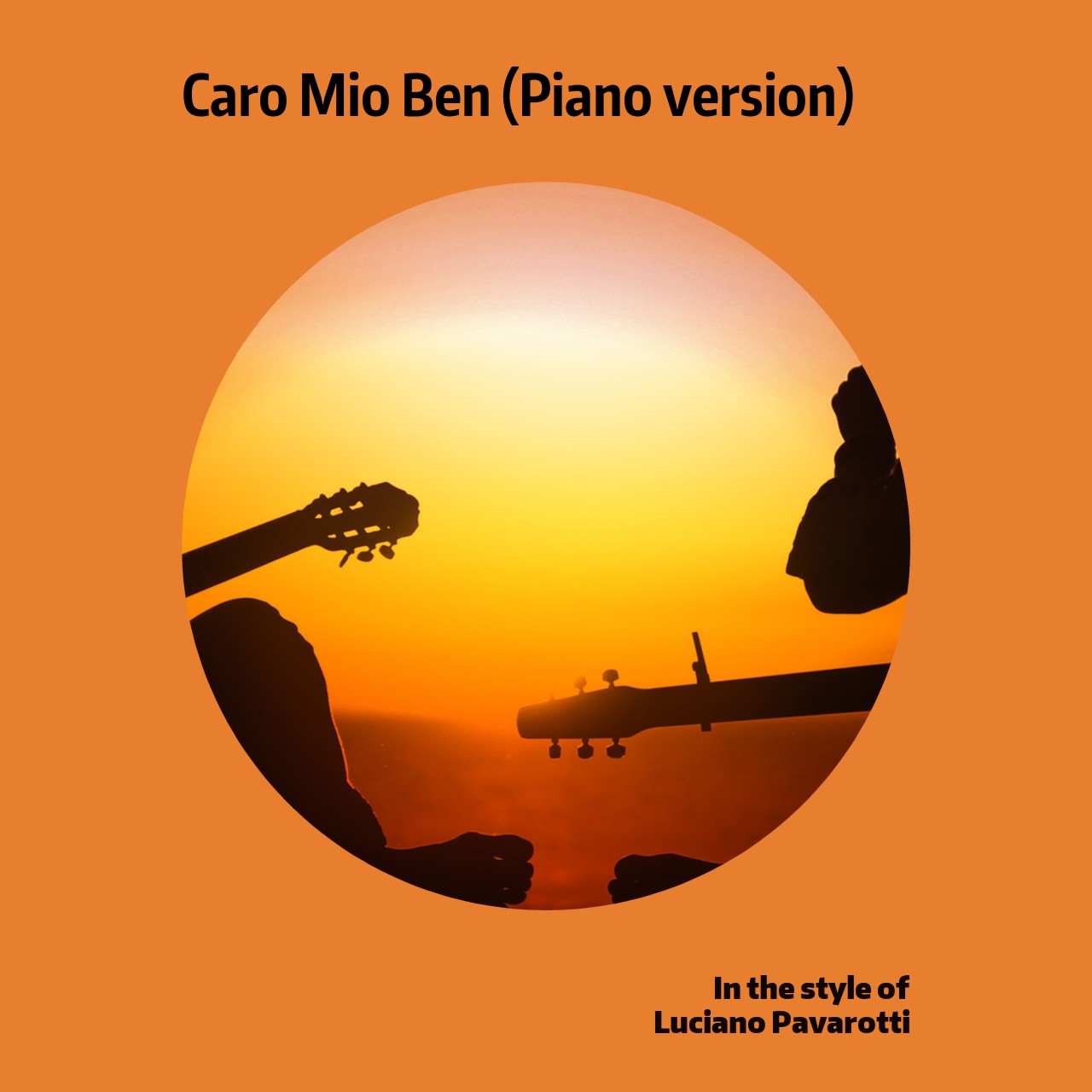 Caro Mio Ben (Piano version) karaoke cover