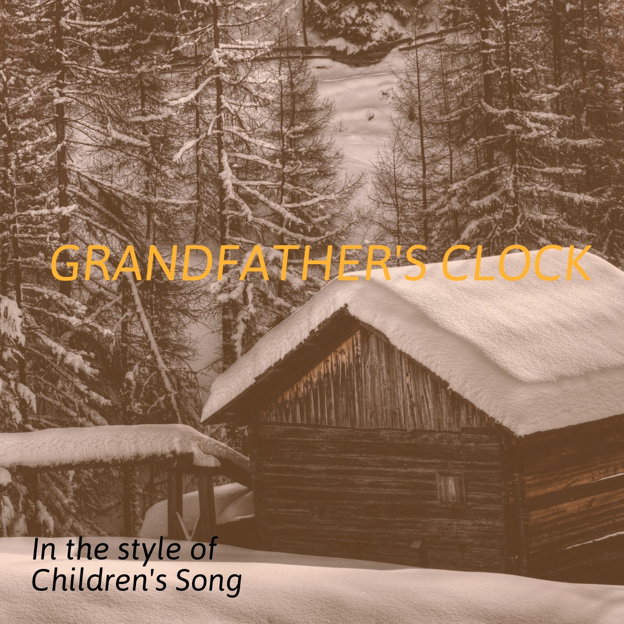 Children's Song Grandfather's Clock Karaoke Singa