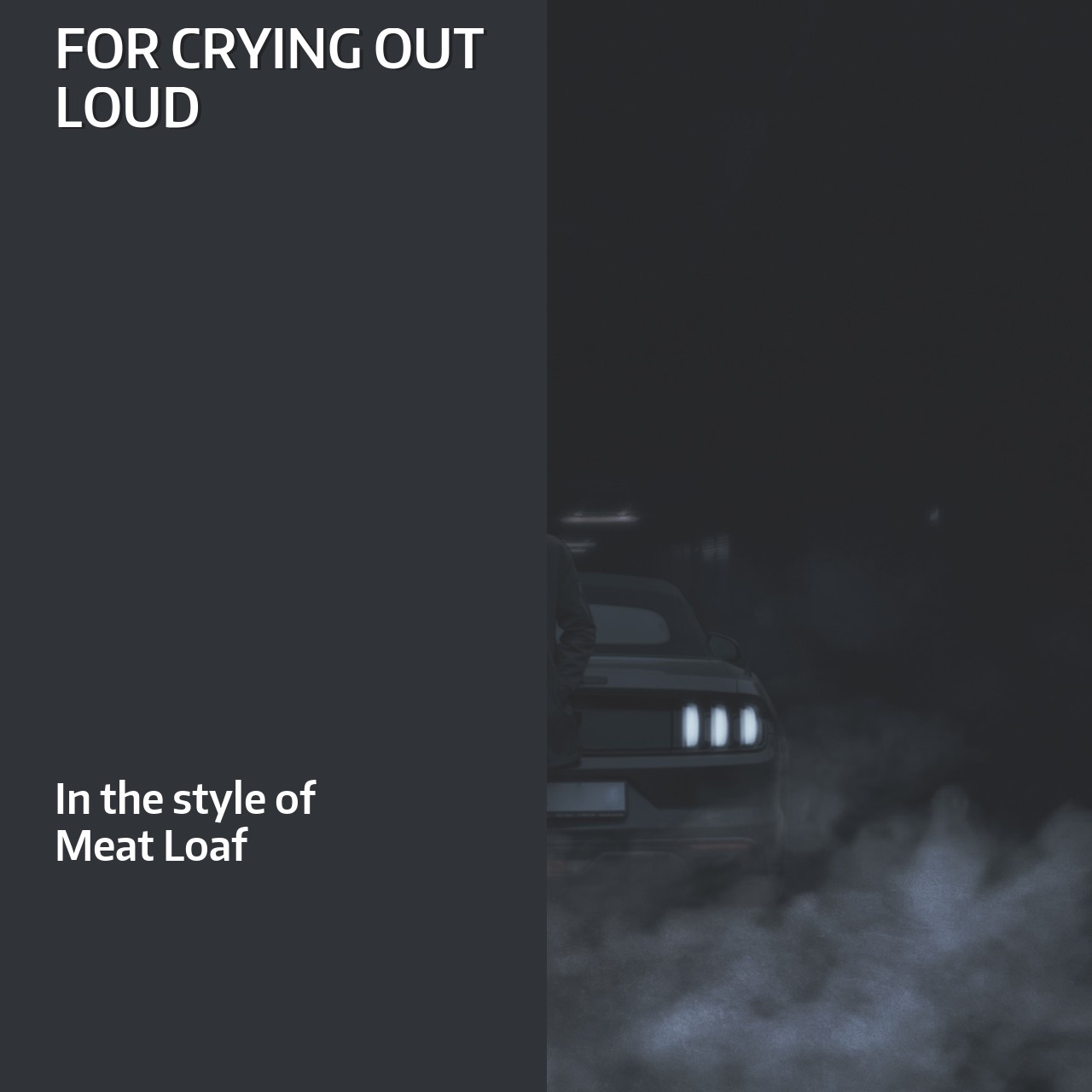 Meat Loaf For Crying Out Loud Karaoke Singa