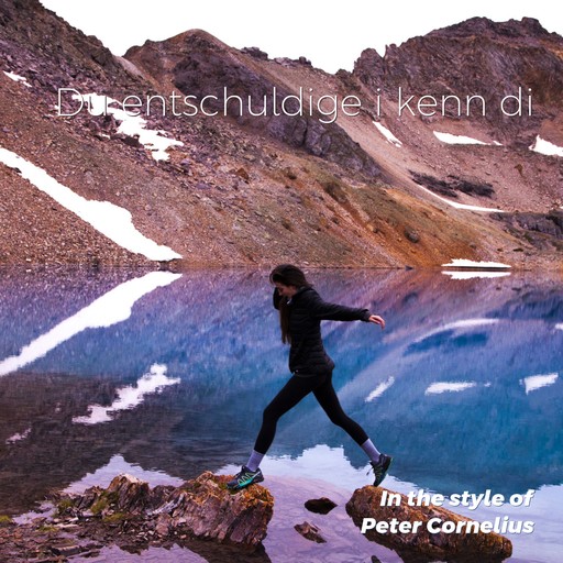 Du entschuldige i kenn di – Peter Cornelius (Albumcover, Karaoke auf Singa)