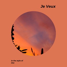 Je Veux – Zaz (album cover, karaoke on Singa)