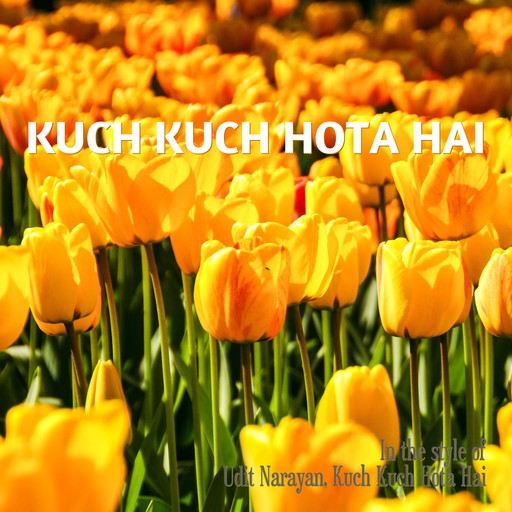 #18 Kuch Kuch Hota Hai – Udit Narayan, Kuch Kuch Hota Hai (album cover, karaoke on Singa)