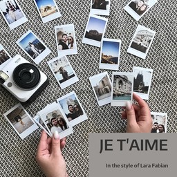 Je T'aime – Lara Fabian (album cover, karaoke on Singa)