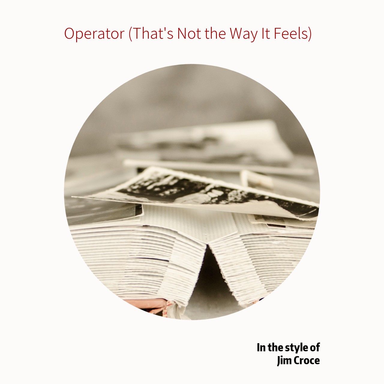 Jim Croce Operator (That's Not the Way It Feels) Karaoke Singa