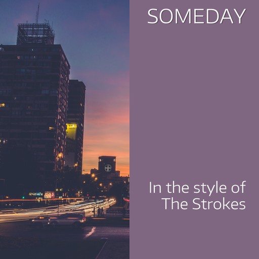 Someday – The Strokes (album cover, karaoke on Singa)