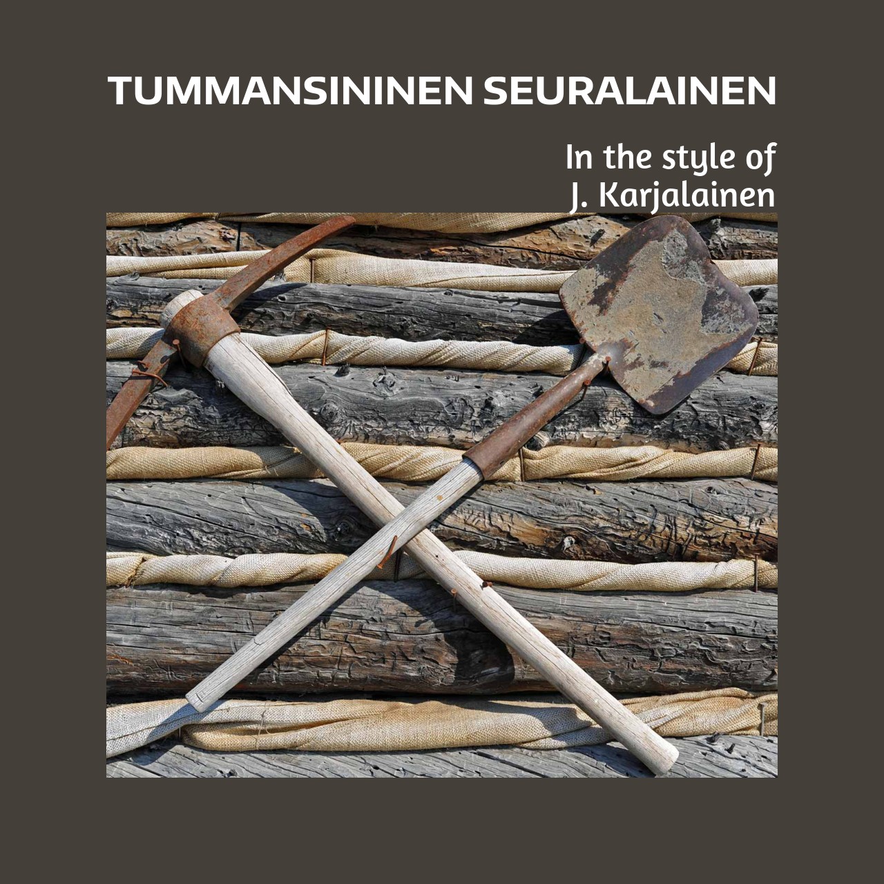 J. Karjalainen Tummansininen seuralainen Karaoke Singa