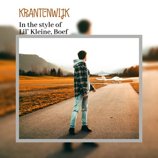 Krantenwijk – Lil’ Kleine (album cover, karaoke on Singa)