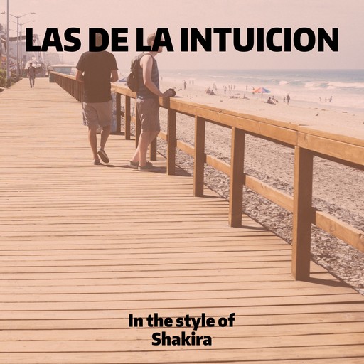 Las De La Intuicion – Shakira (portada del álbum, karaoke en Singa)