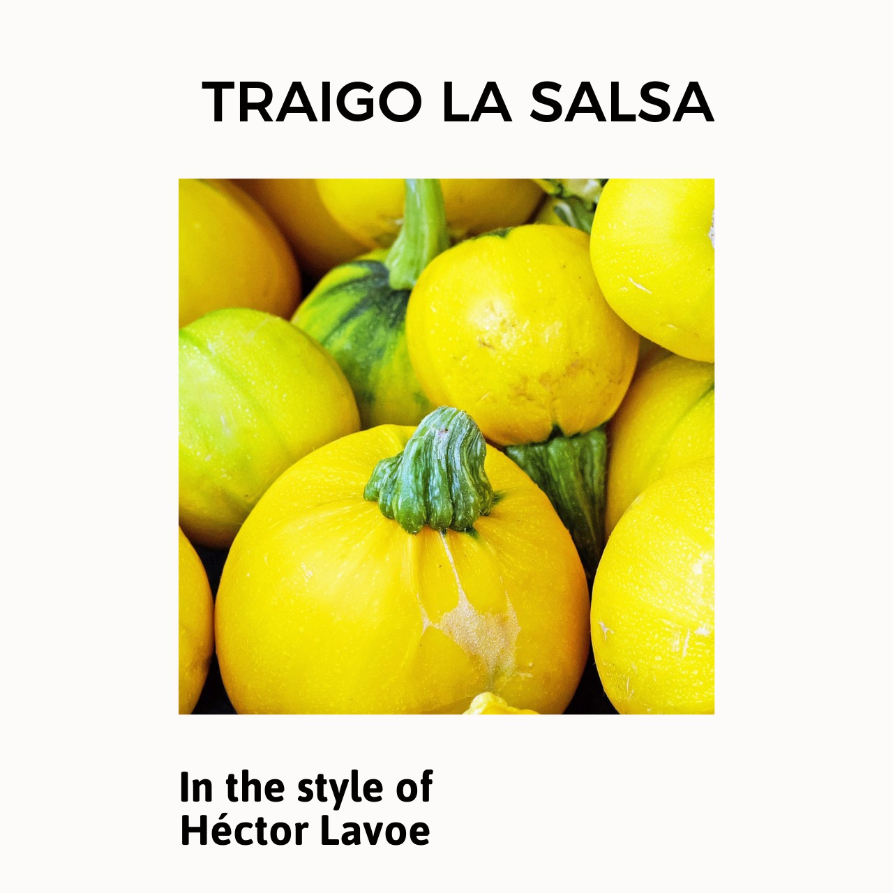 Héctor Lavoe Traigo La Salsa Karaoke Singa