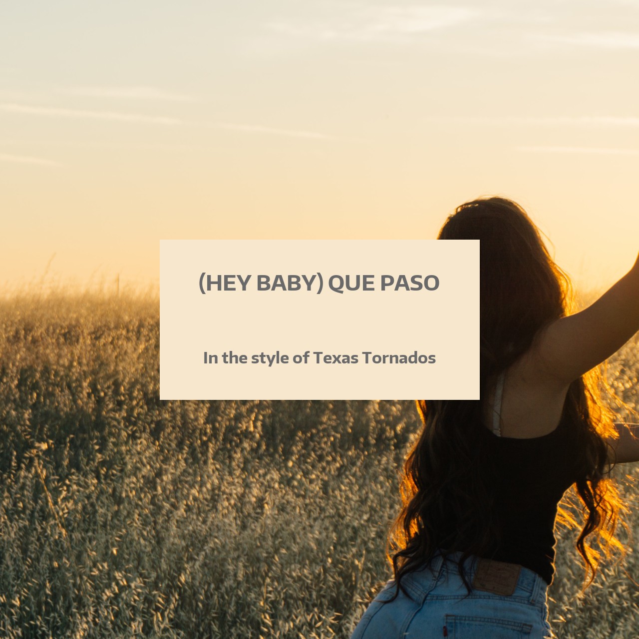 Texas Tornados (Hey Baby) Que Paso Karaoke Singa