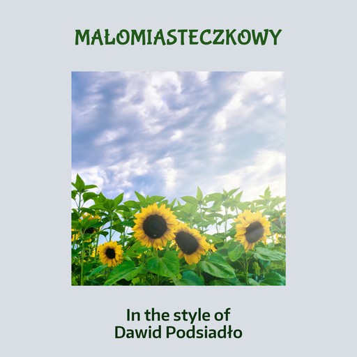 #25 Małomiasteczkowy – Dawid Podsiadło (okładka albumu, karaoke w Singa)
