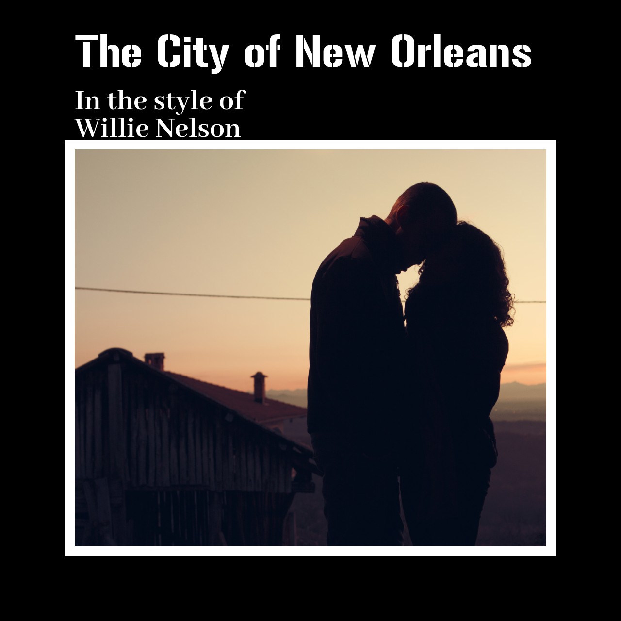 Willie Nelson The City of New Orleans Karaoke Singa