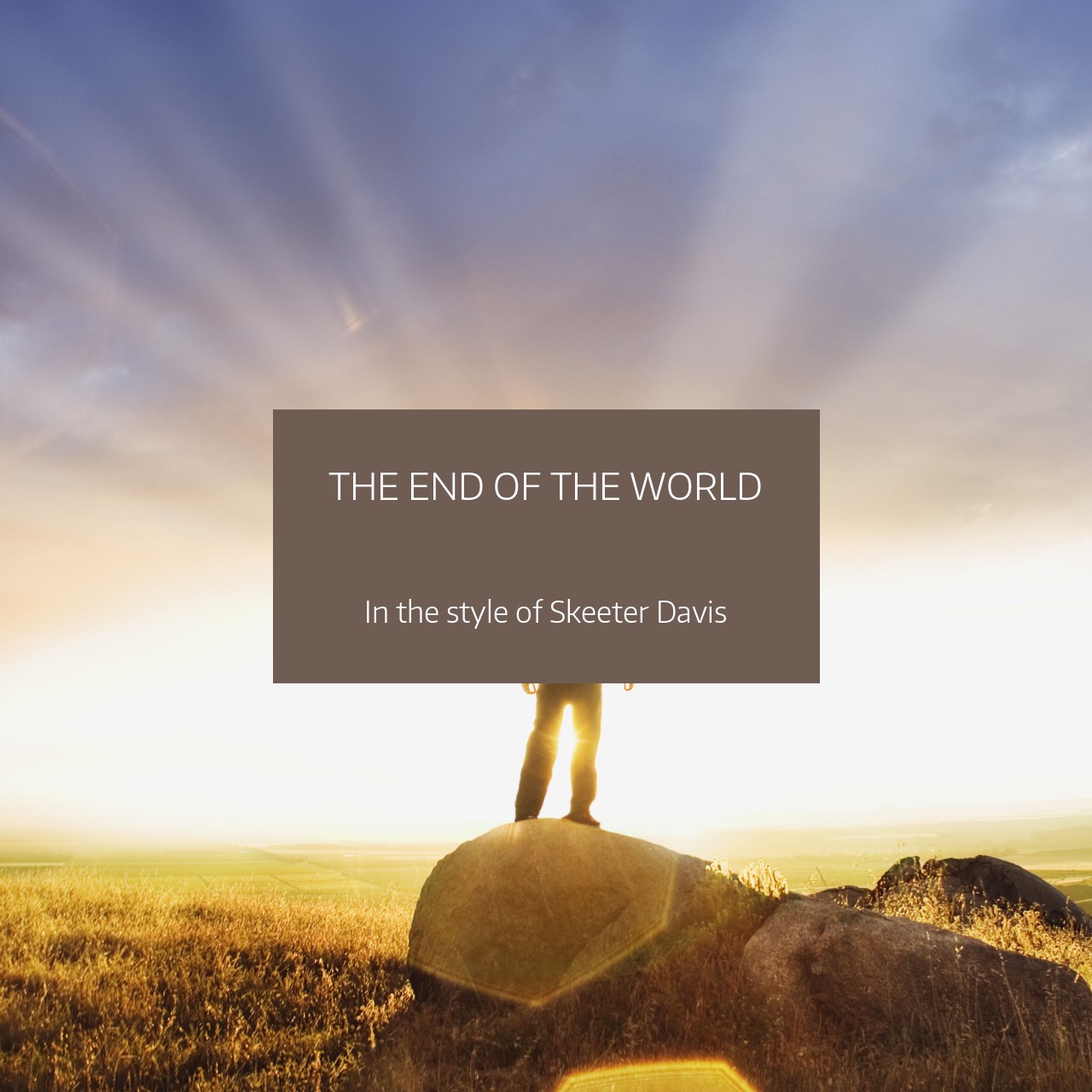 Skeeter Davis The End of the World Karaoke Singa