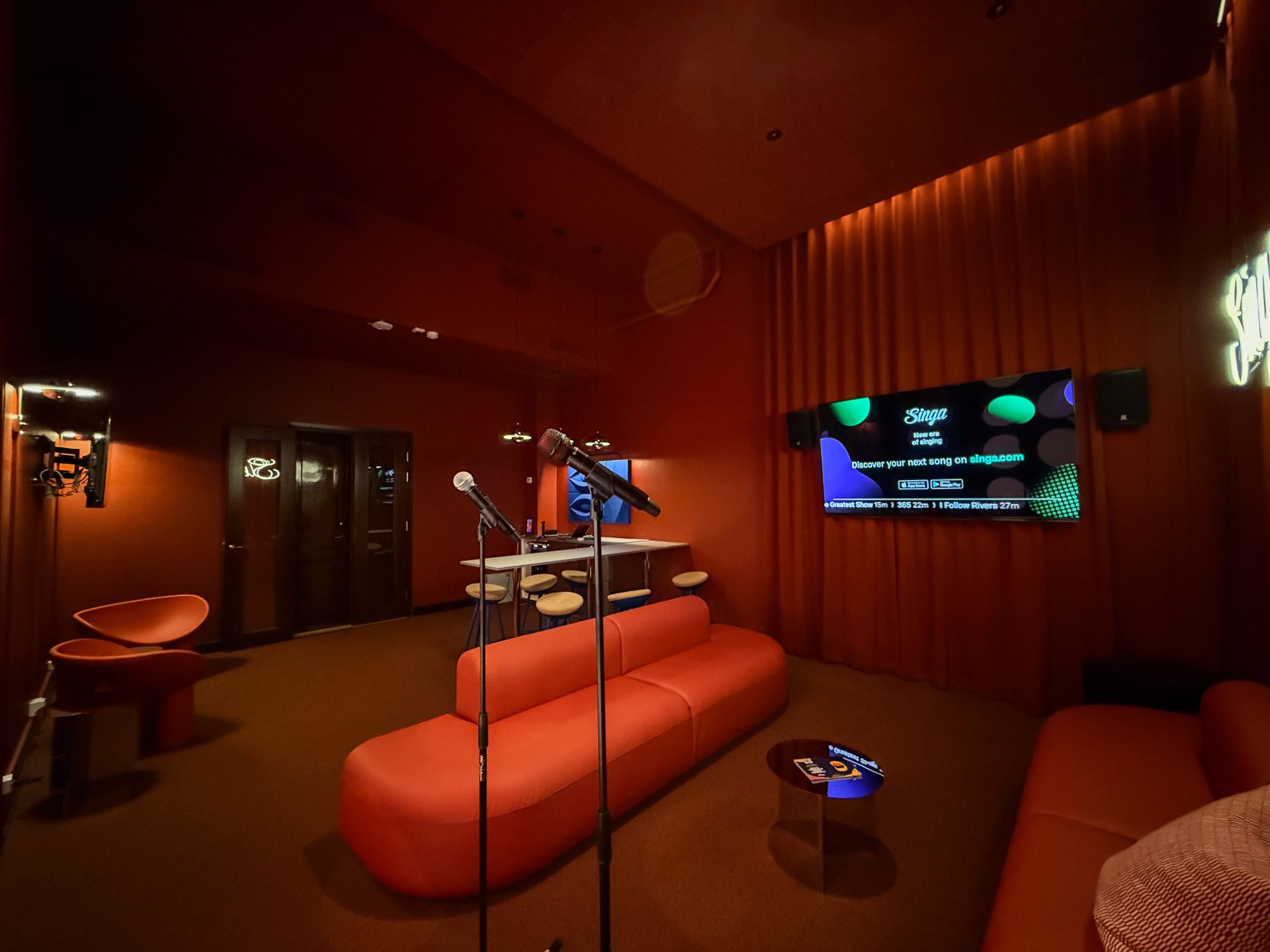 New Singa karaoke showroom