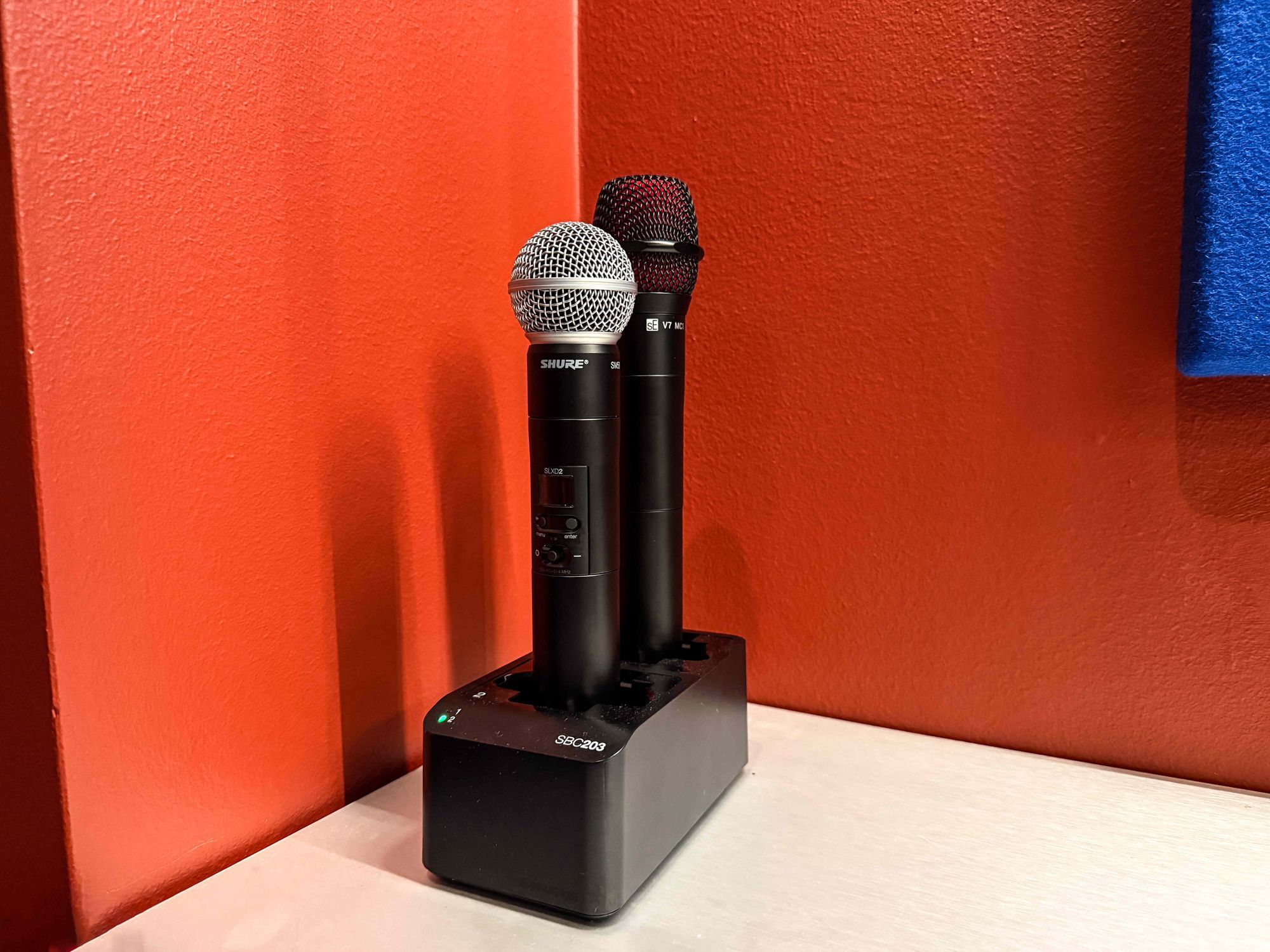 Shure Funkmikrofone.