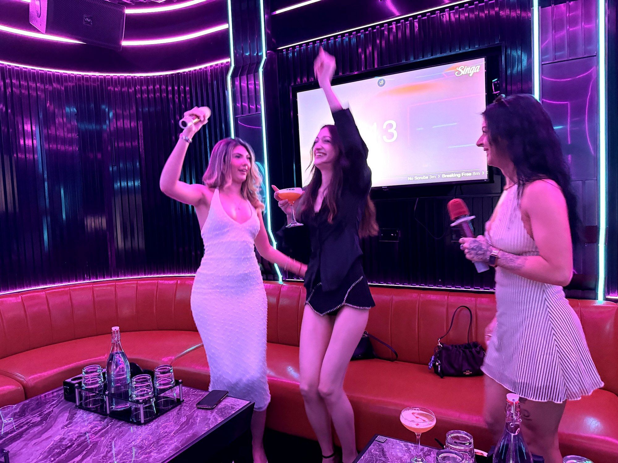 Karaoke room at viva karaoke