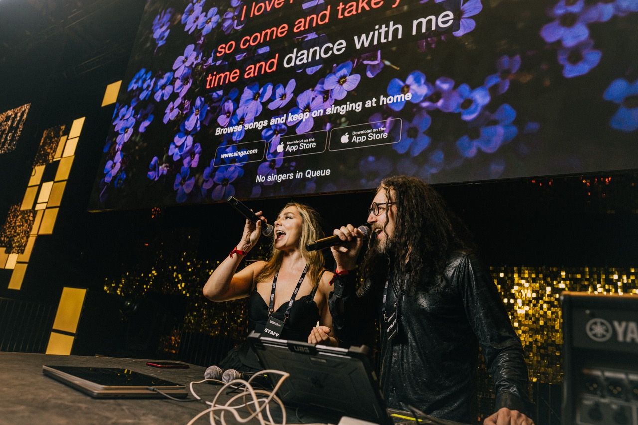 Introducing Singa Business Party Mode: Guests can now request karaoke songs from their phones