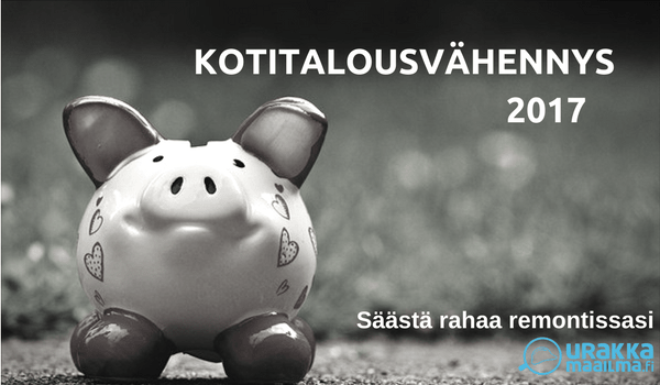 kotitalousvähennys 2017