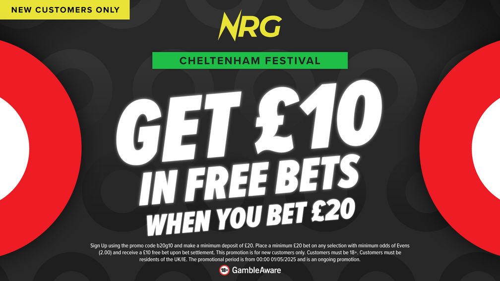 NRG Bet interface showcasing login and betting options