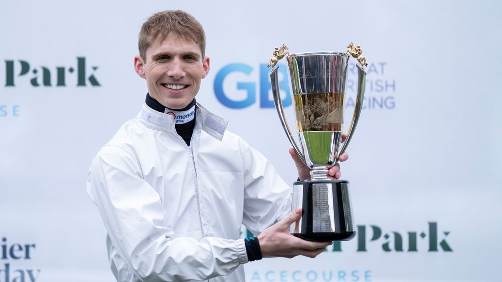 Image for From 7lb claimer to champion jockey in Britain: Harry Cobden's path to wearing the green and gold silks of JP McManus