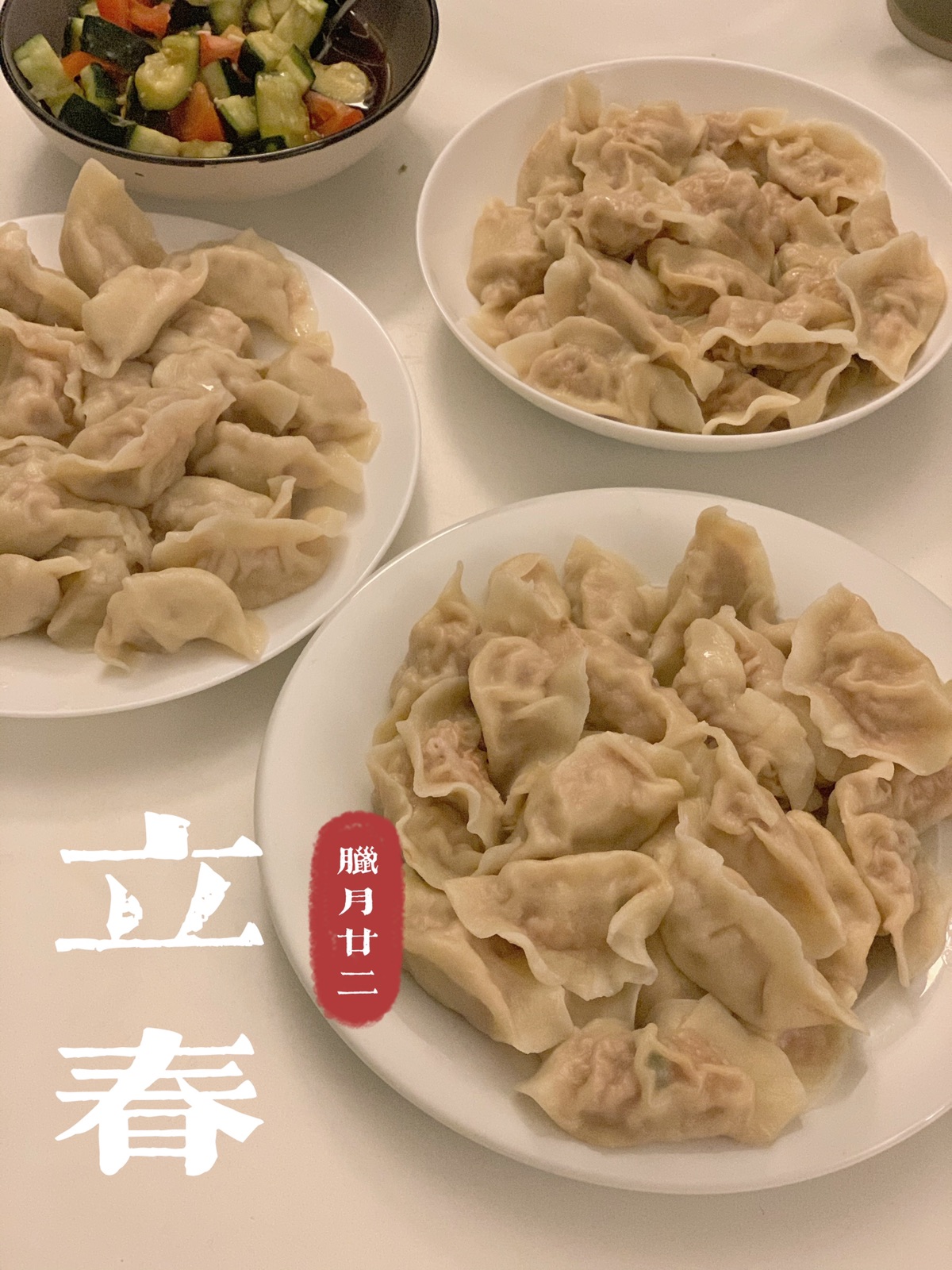 过年必不可少的就是饺子啦