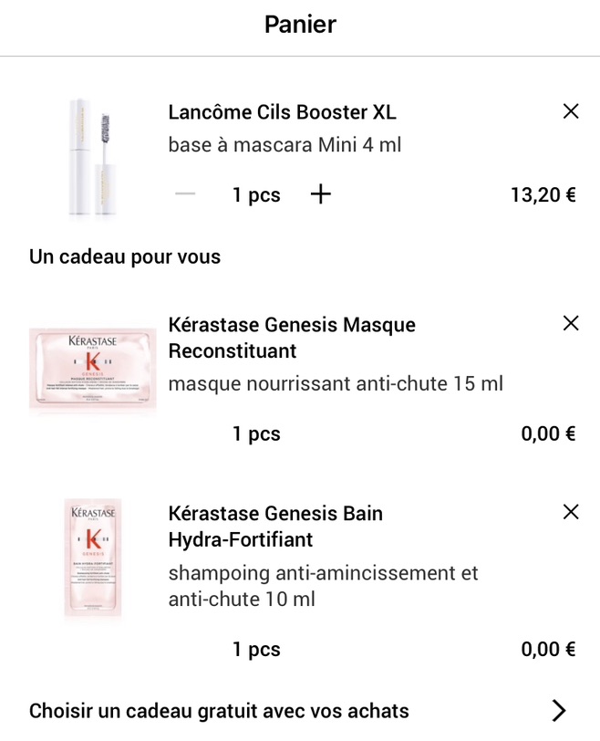 🇫🇷notino任意买lancome送卡诗两件➕兰蔻两件