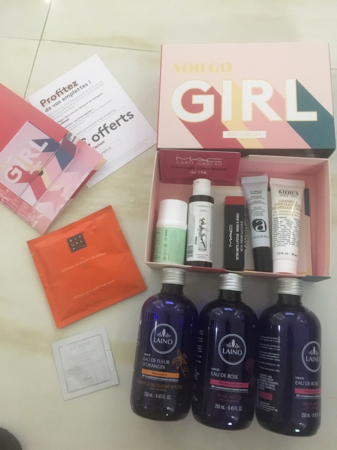 birchbox到啦❤️
