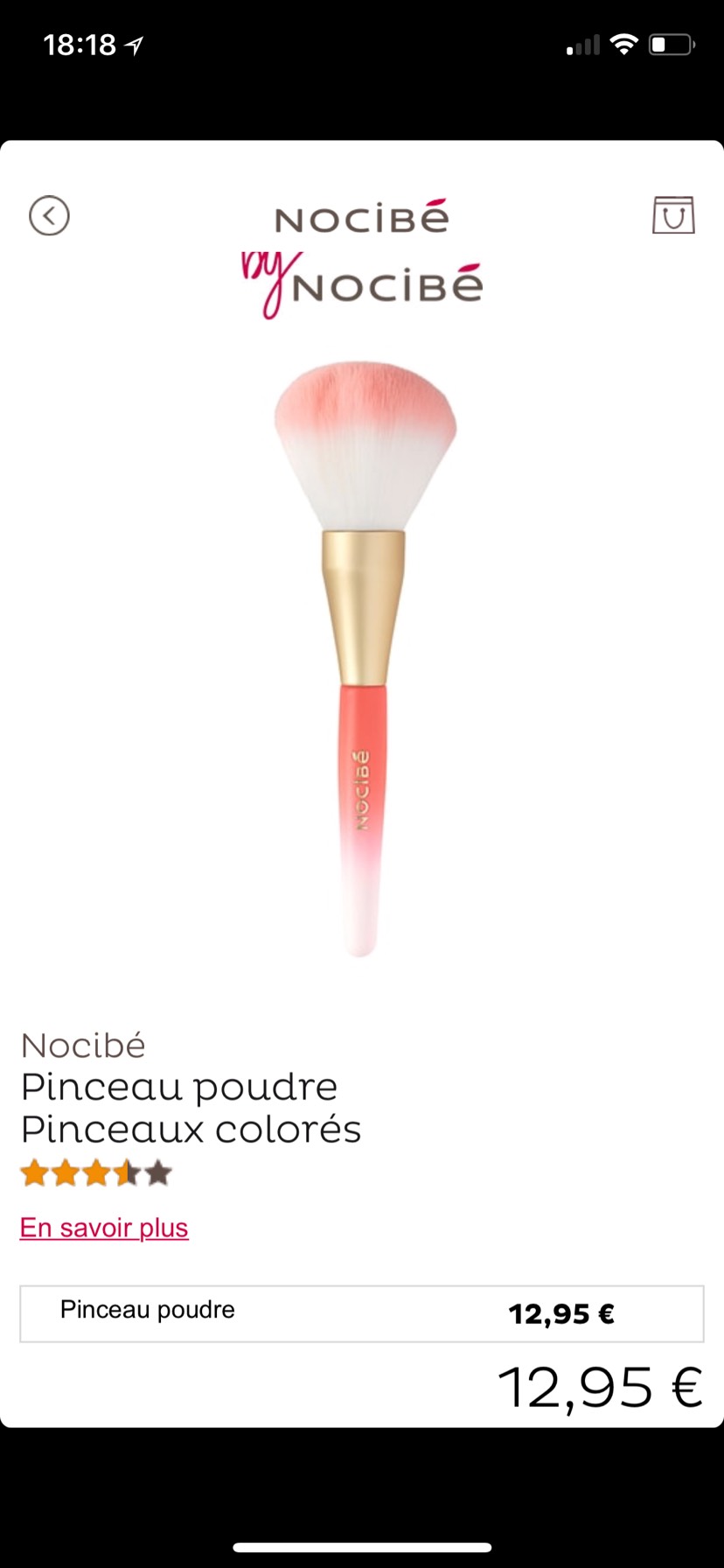 nocibe的刷子