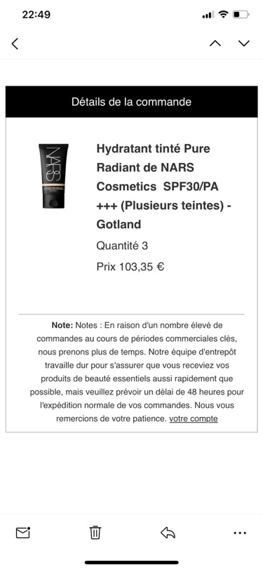 Nars s家红点l家折上折