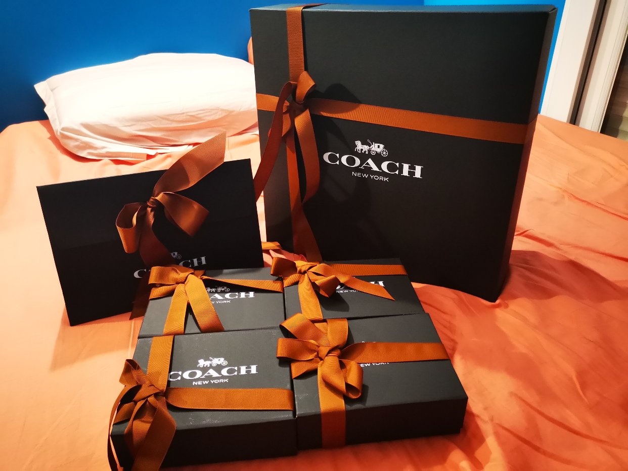 Coach收货🥳好棒，拆礼物