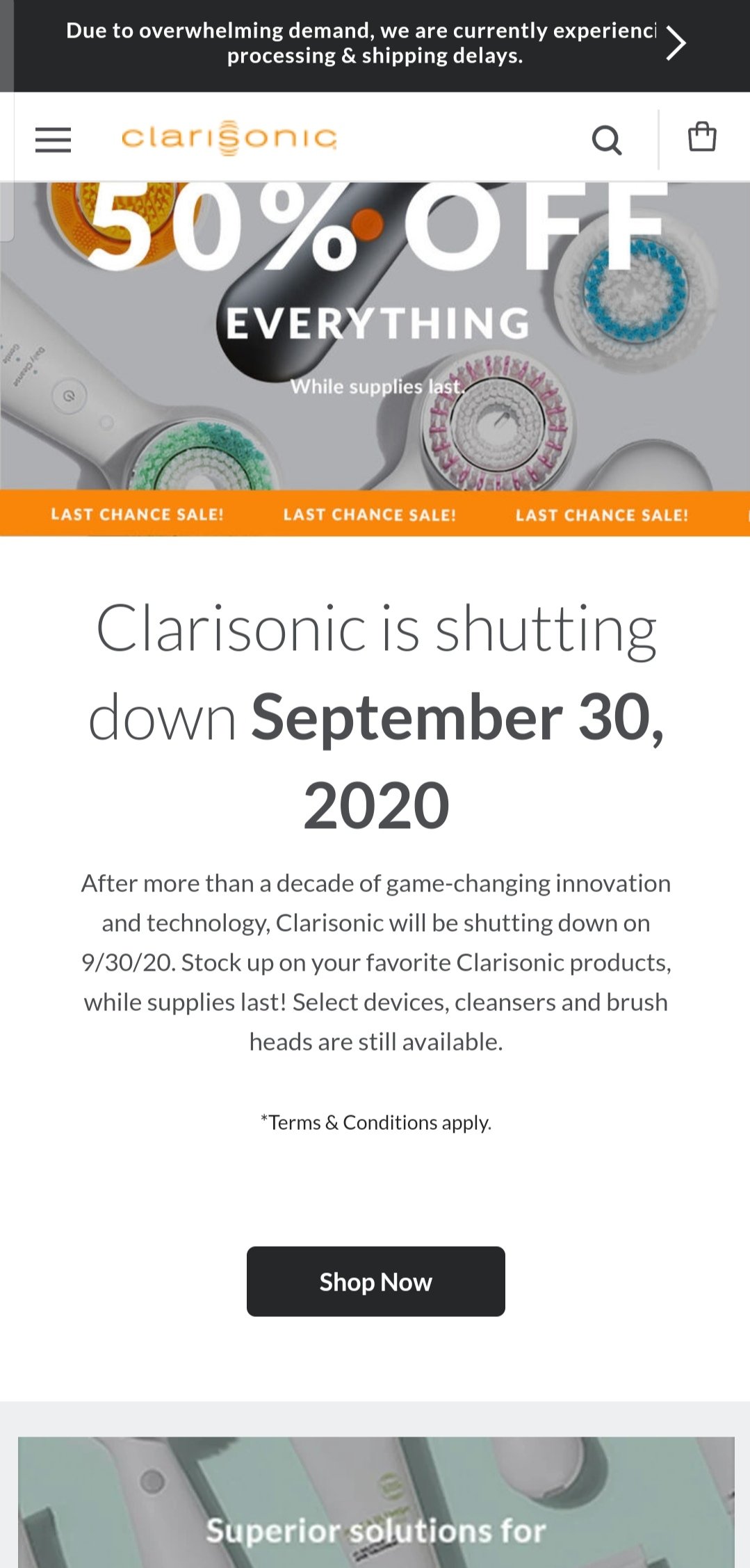 Clarisonic关闭下架，不知所措的我现在只想囤刷头…