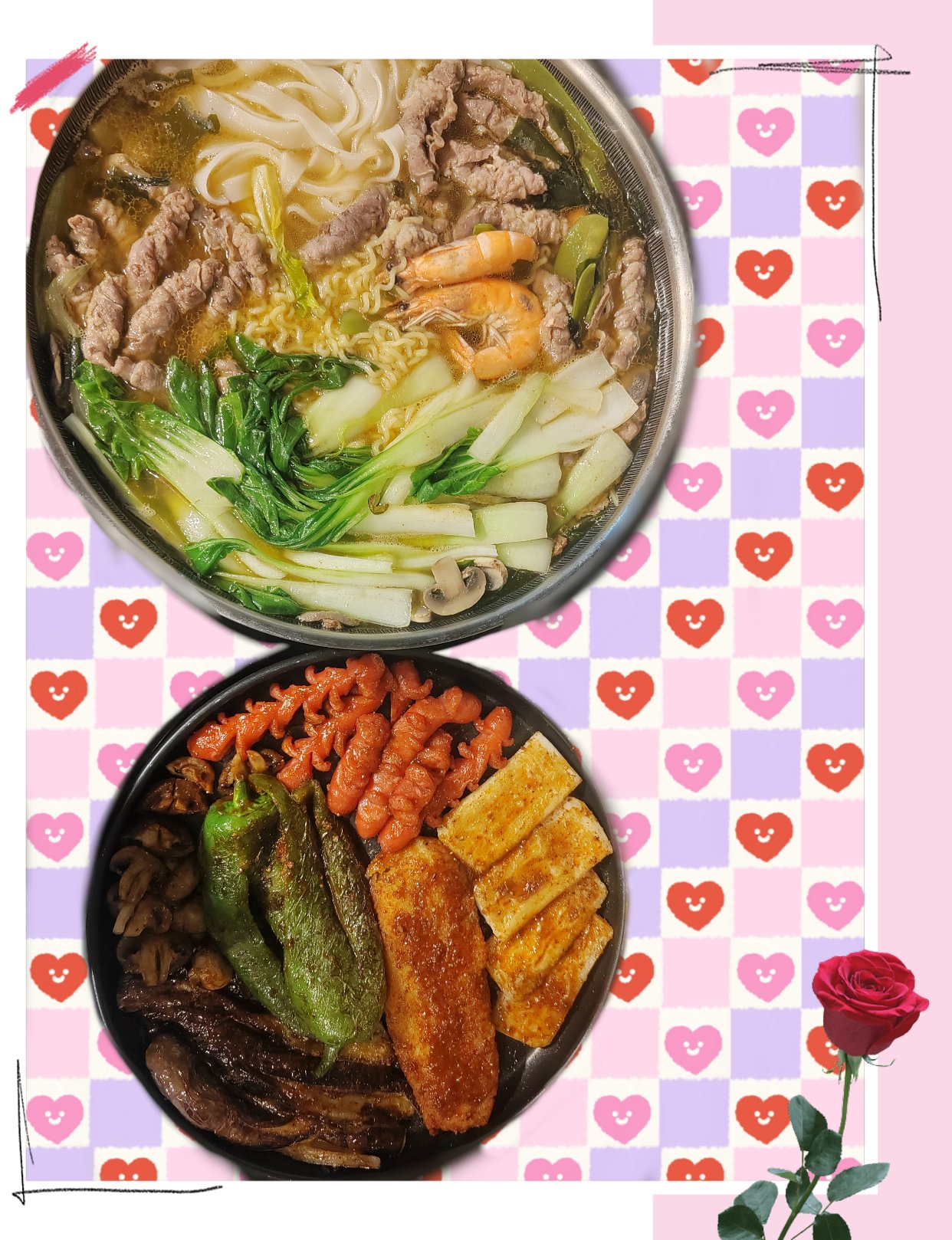 肥牛配炸串
