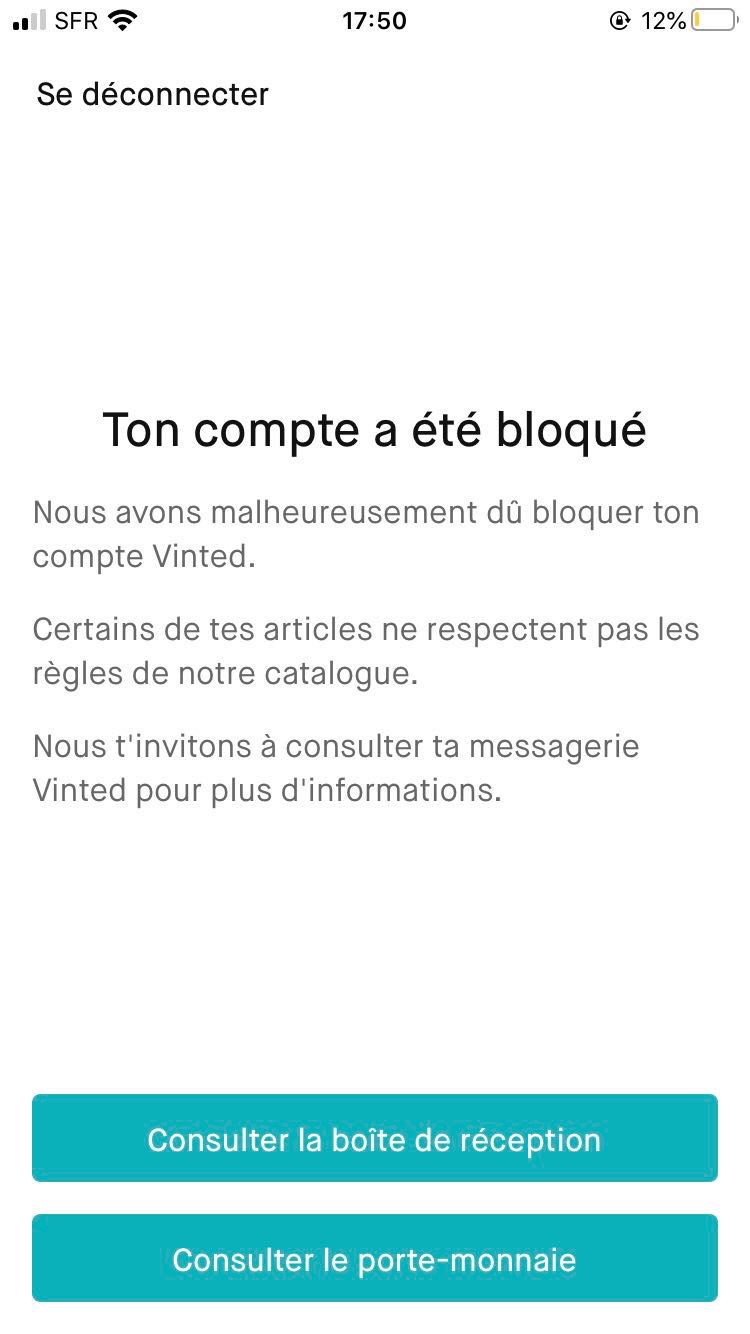 Vinted 一共入账 1800€ 然后被封号的一些经验分享