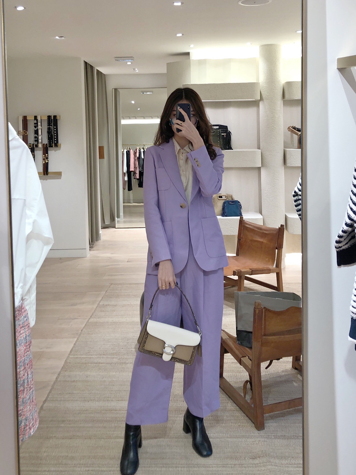 sandro outlet-77%入的西服套装爱了爱了