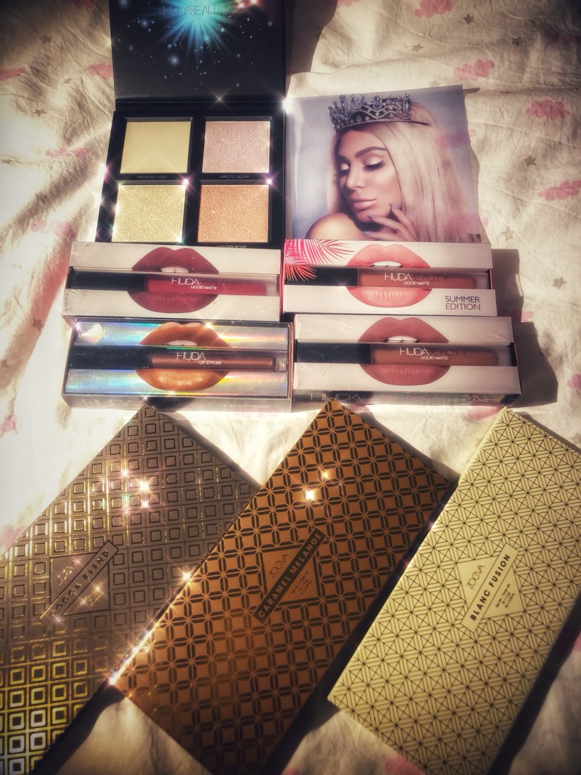 zoeva和huda beauty .. 