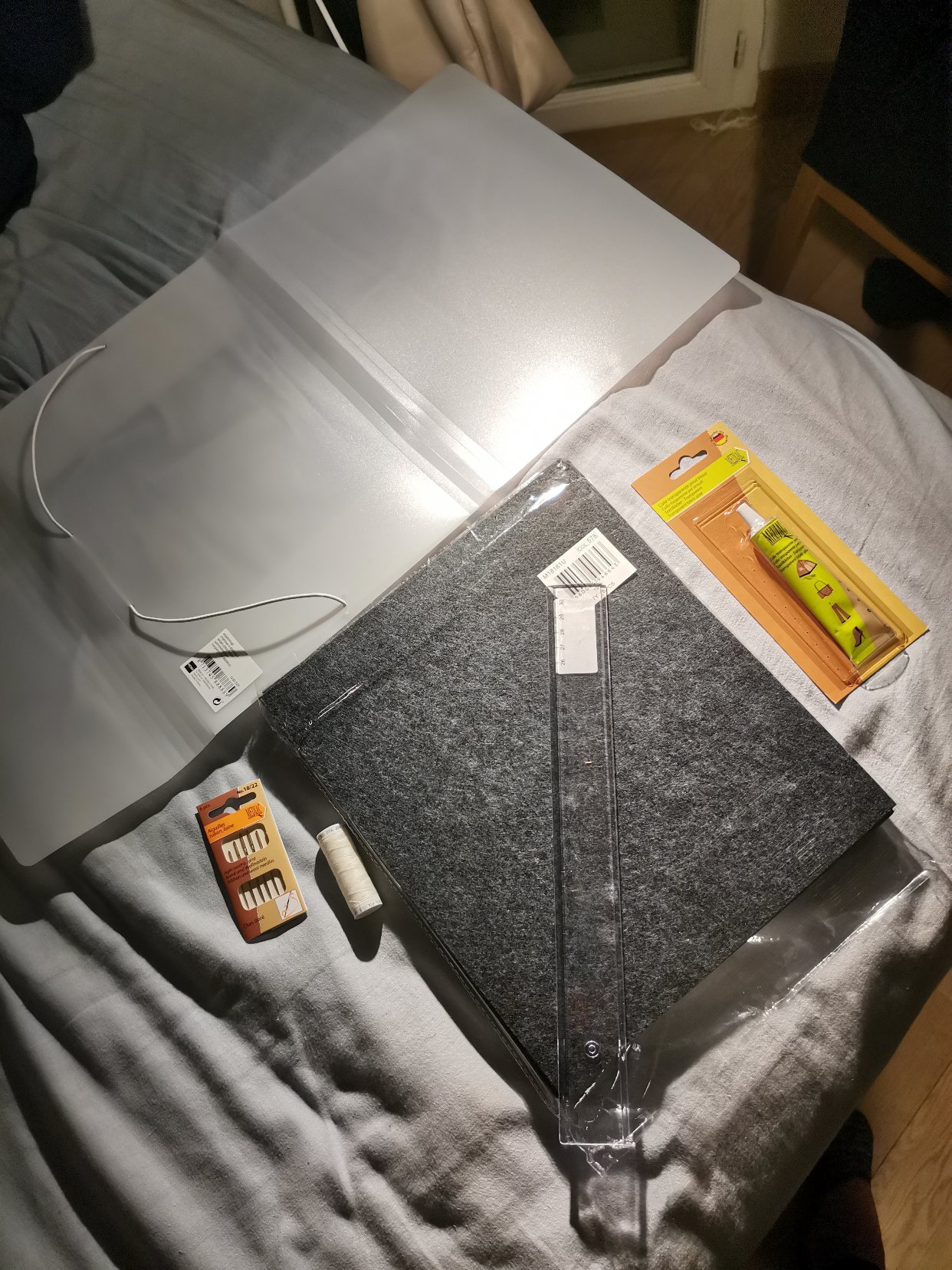 自己DIY了一个粗犷的内胆包。。。