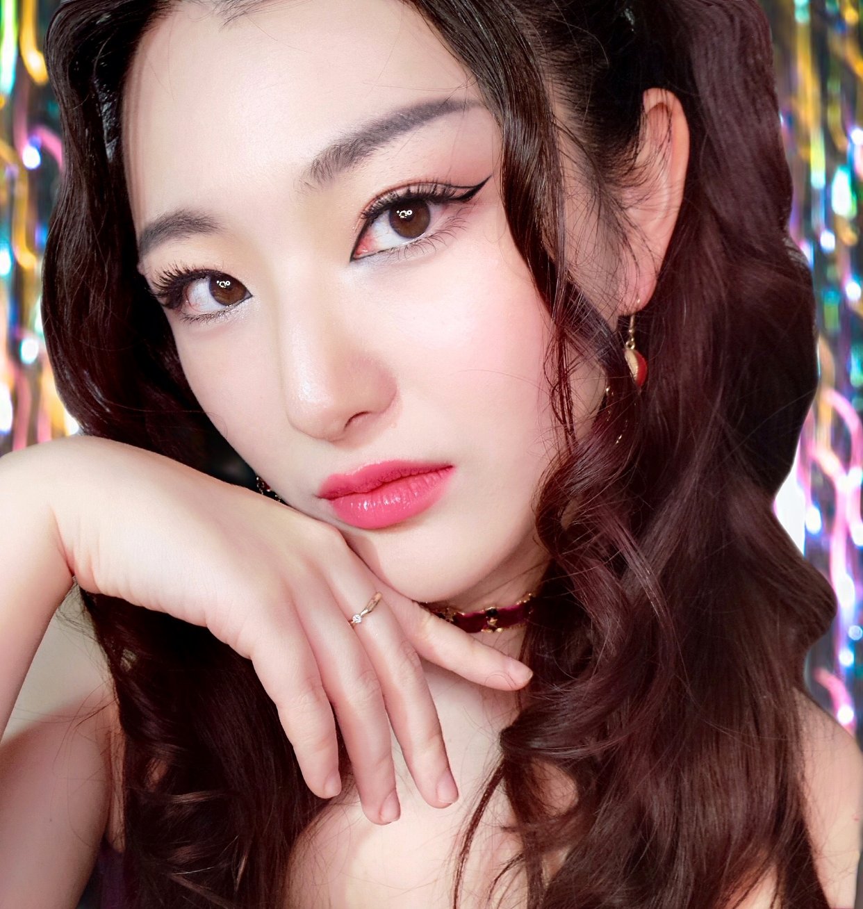 化妆: 甜美轻欧美