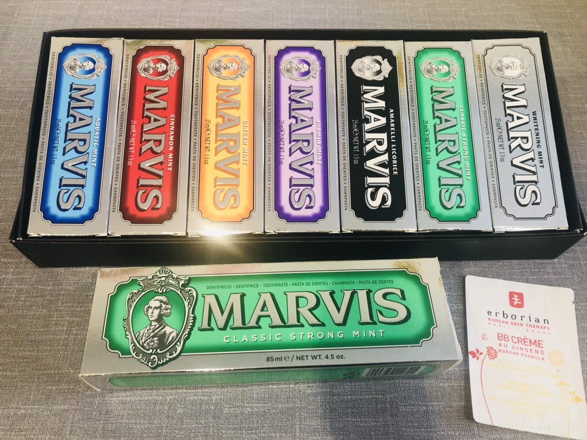 Marvis 牙膏到啦