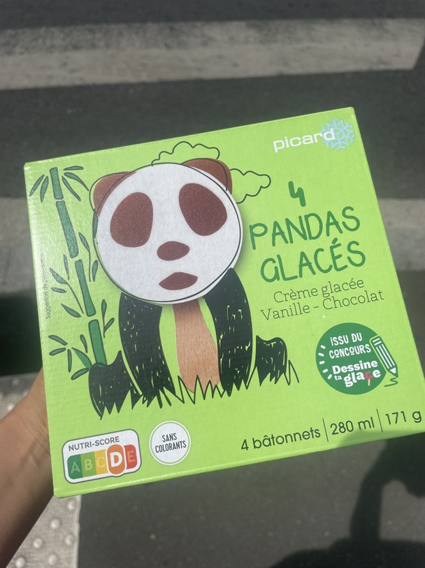 Picard小熊猫冰棍堪比雪人