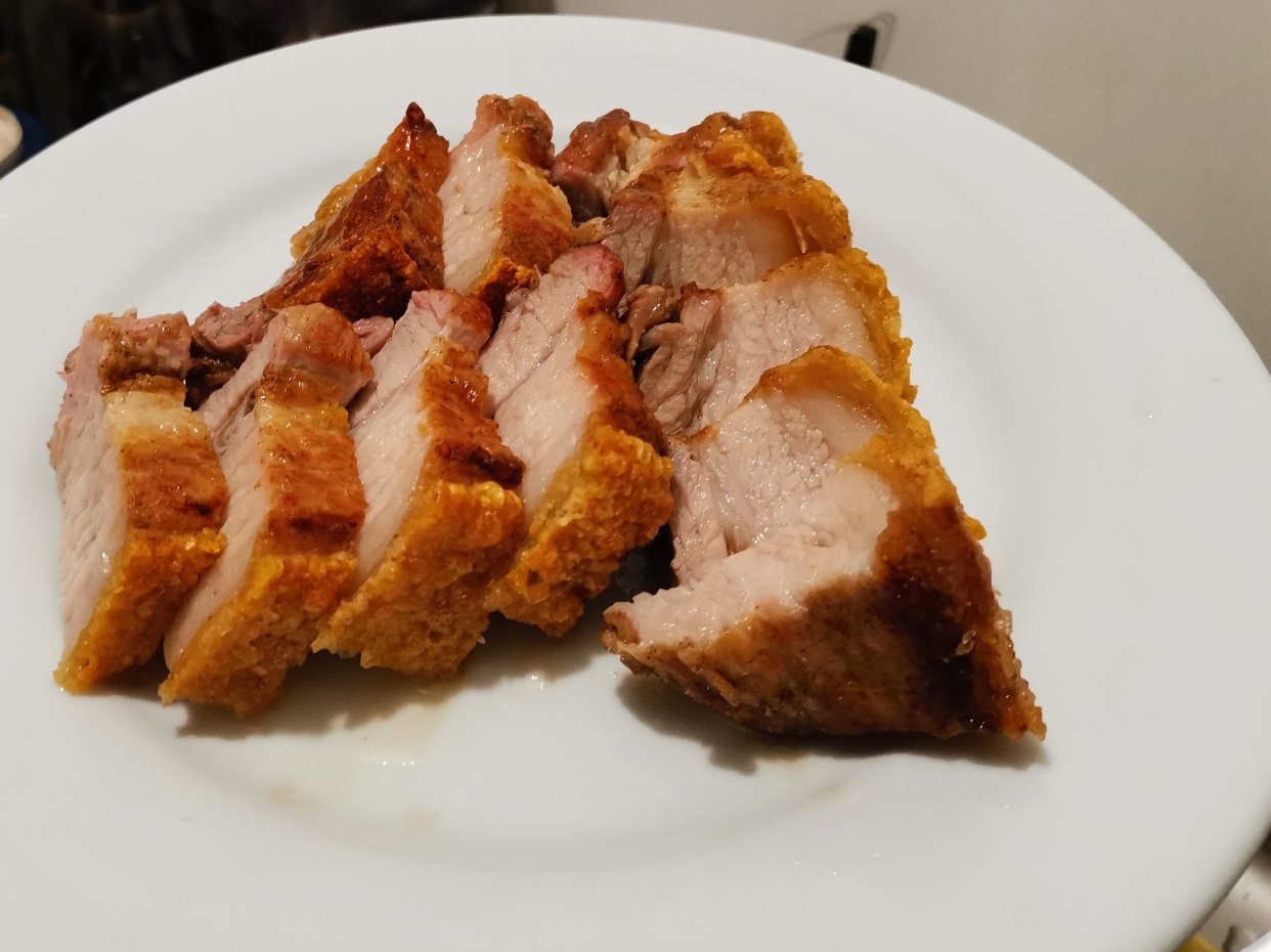 空气炸锅食谱：脆皮烧肉