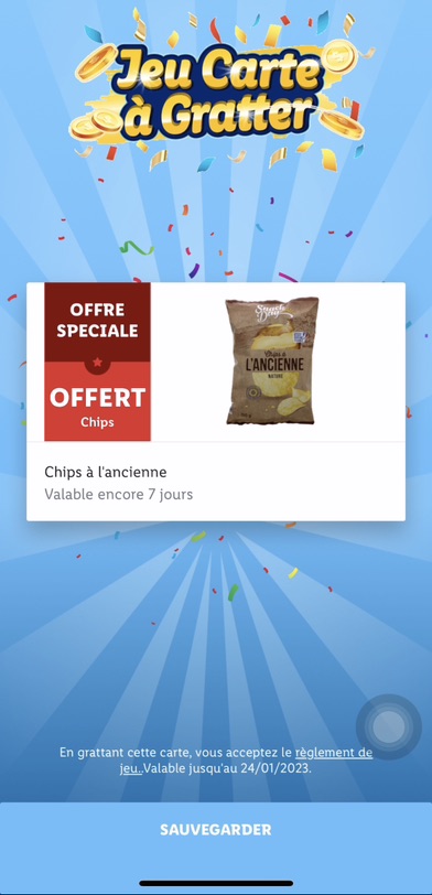 Lidl 刮刮乐小羊毛