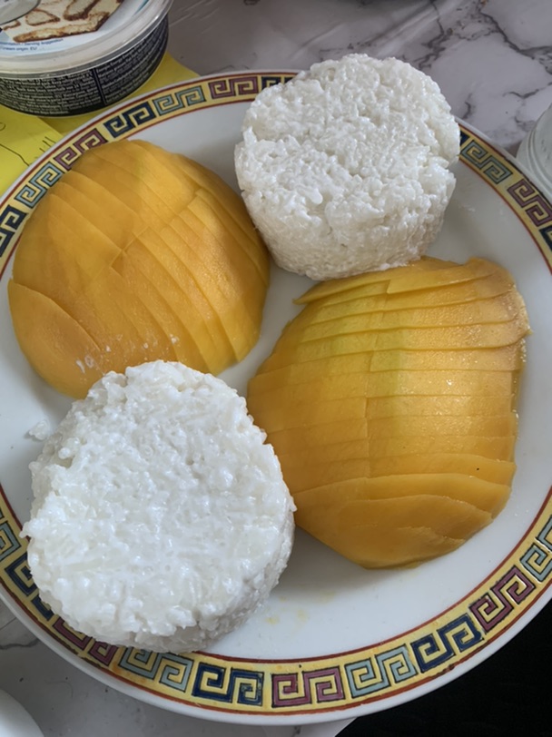 低成本、快手芒果糯米饭！